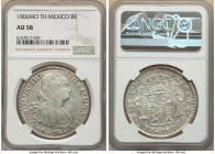 Charles IV 8 Reales 1806 Mo-TH AU58 NGC, Mexico City mint, KM109. 

HID09801242017

© 2022 Heritage Auctions | All Rights Reserved