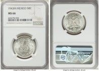 Estados Unidos 50 Centavos 1943 MS66 NGC, Mexico City mint, KM447. 

HID09801242017

© 2022 Heritage Auctions | All Rights Reserved