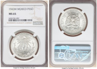 Estados Unidos Peso 1943-M MS65 NGC, Mexico City mint, KM455 

HID09801242017

© 2022 Heritage Auctions | All Rights Reserved