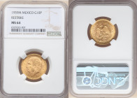 Estados Unidos gold Restrike 10 Pesos 1959-M MS64 NGC, Mexico City mint, KM473, Fr-166R. 

HID09801242017

© 2022 Heritage Auctions | All Rights Reser...