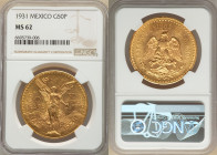 Estados Unidos gold 50 Pesos 1931 MS62 NGC, Mexico City mint, KM481, Fr-172. 

HID09801242017

© 2022 Heritage Auctions | All Rights Reserved