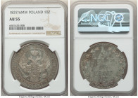 Nicholas I of Russia 10 Zlotych (1-1/2 Roubles) 1837/6-MW AU55 NGC, Warsaw mint, KM-C134, Dav-284. 

HID09801242017

© 2022 Heritage Auctions | All Ri...