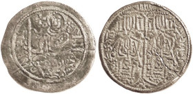 HUNGARY, Bela III, 1172-96, "Byzantine style" Æ, 27 mm, Virgin std/ Bela & Stephan std; AVF, significant flan crack, brown patina. (A VF brought $269,...