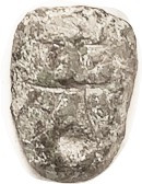 "Ant Nose" coin, c.4th cent BC, 17 mm, Hartill 1.4, Schj.15; VG-F or better, sl ...