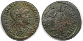 Römische Münzen, MÜNZEN DER RÖMISCHEN KAISERZEIT. Thrakien, Hadrianopolis. Gordian III. Ae 26, 238-244 n. Chr. (11.43 g. 25.5 mm) Vs.: AVT K M ANT ГOP...