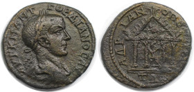Römische Münzen, MÜNZEN DER RÖMISCHEN KAISERZEIT. Thrakien, Hadrianopolis. Gordian III. Ae 27, 238-244 n. Chr. (10.23 g. 26.5 mm) Vs.: AVT K M ANT ΓOP...