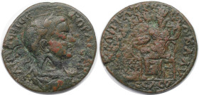 Römische Münzen, MÜNZEN DER RÖMISCHEN KAISERZEIT. Cilicia, Seleukeia in Calycinum. Gordianus III. Ae 34, 238-244 n. Chr. (16.69 g. 33 mm) Vs.: Drapier...