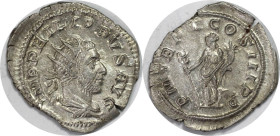 Römische Münzen, MÜNZEN DER RÖMISCHEN KAISERZEIT. Rom. Phillppus I. Arabs. Antoninianus 248 n. Chr. Silber. 3,81 g. RIC 6. Stempelglanz