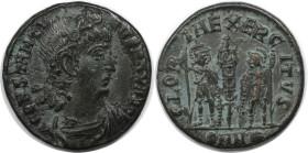 Römische Münzen, MÜNZEN DER RÖMISCHEN KAISERZEIT. Constantinus I. (307-337 n. Chr). Follis 336-337 n. Chr., Nicomedia. (1,67 g. 15 mm) Vs.: CONSTANTIN...