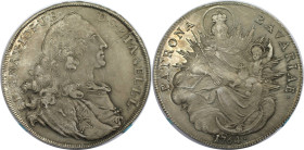 Altdeutsche Münzen und Medaillen, BAYERN / BAVARIA. Maximilian III. Joseph (1745-1777). Madonnentaler 1764. Silber. Schön 99. Fast Stempelglanz