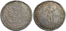 Altdeutsche Münzen und Medaillen, BRAUNSCHWEIG - WOLFENBÜTTEL. Julius (1568-1589). Reichstaler 1585, Goslar. Lichttaler. Silber. 28,31 g. Dav. 9064, W...