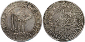 Altdeutsche Münzen und Medaillen, BRAUNSCHWEIG - WOLFENBÜTTEL. Heinrich Julius (1589-1613). Taler 1607. Silber. 29,20 g. Dav. 6285. Vorzüglich+