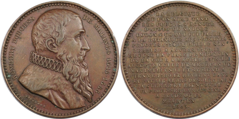 Europäische Münzen und Medaillen, Belgien / Belgium. Bronzemedaille ND, von Jouv...