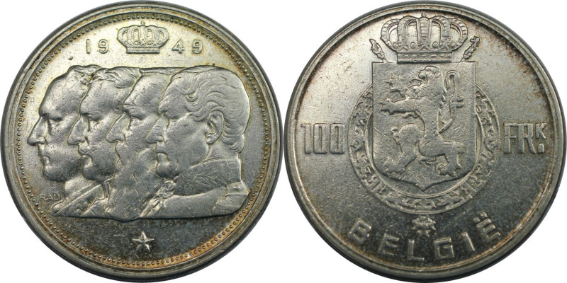 Europäische Münzen und Medaillen, Belgien / Belgium. Leopold III. (1934-1950). 1...