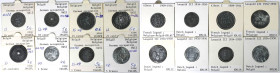 Europäische Münzen und Medaillen, Belgien / Belgium, Lots und Sammlungen. Deutsche Besetzung Belgien. 2 x 10 Centimes 1916,1942 (KM 810,126). 3 x 25 C...