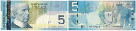 Banknoten, Kanada / Canada. 5 Dollars 2006. Pick 101A a. I
