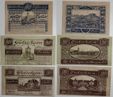 Banknoten, Österreich / Austria, Lots und Sammlungen. Notgeld Gutschein der Marktgemeinde St.Georgen i. Attergau.10, 20, 50 Heller 1920. Lot von 3 Ban...