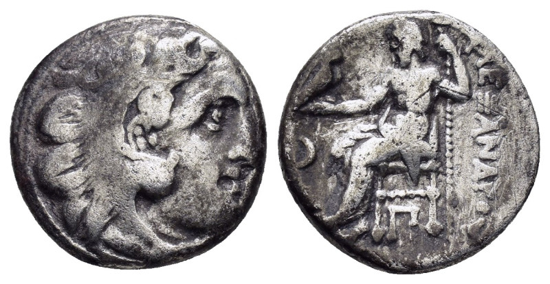 KINGS OF MACEDON. Alexander III The Great.(336-323 BC). Drachm. Kolophon.

Obv :...