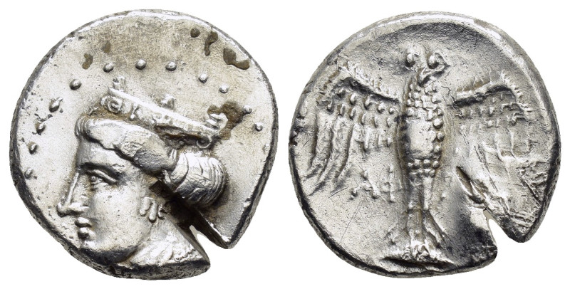 PONTOS. Amisos. (Circa 435-370 BC).Drachm.

Weight : 5.7 gr
Diameter : 19 mm
