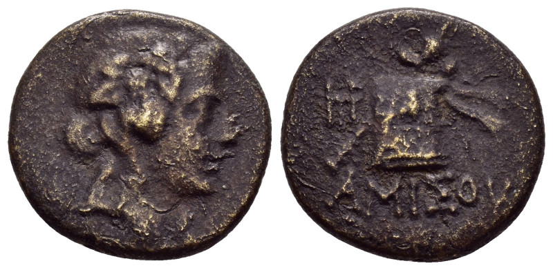 PONTOS. Amisos.Time of Mithradates VI Eupator.(Circa 105-90 or 90-85 BC). Ae.

O...