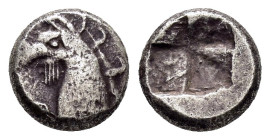 TROAS. Assos. (Circa 4th century BC).Hemiobol. 

Weight : 1.3 gr
Diameter : 9 mm