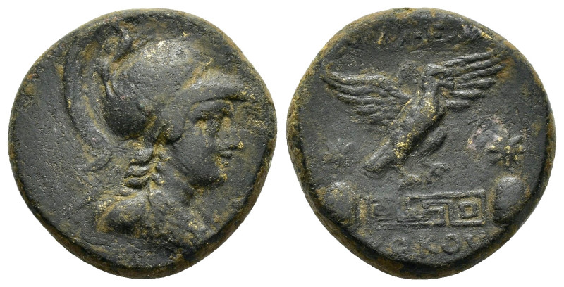PHRYGIA.Apameia.(Circa 88-40 BC).Ae.

Weight : 10.1 gr
Diameter : 22 mm
