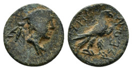 CARIA. Mylasa.(Circa 210-30 BC). Ae. 

Weight : 1.5 gr
Diameter : 12 mm