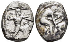 PAMPHYLIA.Aspendos.(Circa 420-370 BC).Stater.

Weight : 10.7 gr
Diameter : 19 mm