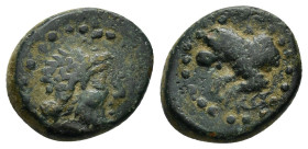 PISIDIA. Kremna.(Circa 1st century BC). Ae. 

Weight : 3.8 gr
Diameter : 16 mm