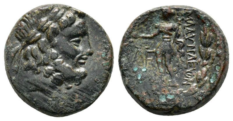 LYDIA. Blaundos. (2nd-1st centuries BC). Ae. 

Obv : Laureate head of Zeus right...
