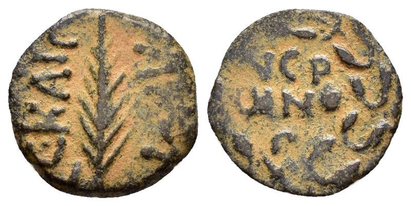 JUDAEA. Procurators. Porcius Festus.(59-62). In the name of of Nero.(58/9).Jerus...