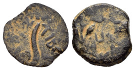 JUDAEA.Procurators. Pontius Pilate.(26-36 CE).Jerusalem.Ae. 

Weight : 1.3 gr
Diameter : 14 mm