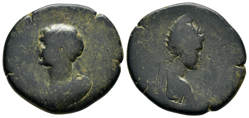 PONTUS. Trapezus.Trajan.(98-117).Ae. 

Obv : ΑΥΤΟ ΚΑΙϹ ΝƐΡ ΤΡΑΙΑΝΟϹ ϹƐΒ ΓƐΡ ΔΑ.
...