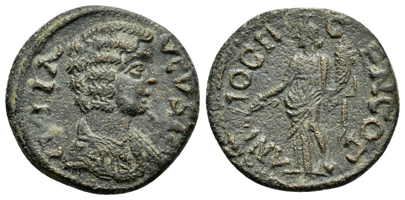 PISIDIA. Antioch. Julia Domna (Augusta, 193-217). Ae.

Weight : 5.5 gr
Diameter ...