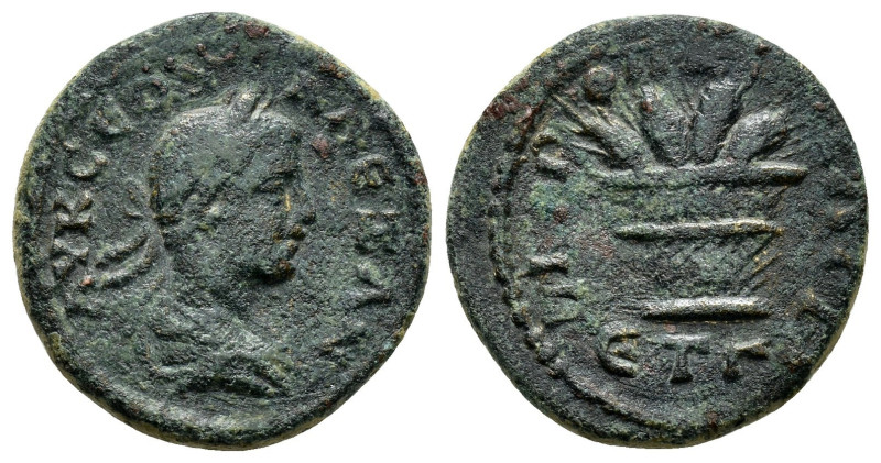 CAPPADOCIA. Caesarea. Severus Alexander (222-235). Ae.

Obv : AV K CЄOVH AΛЄΞAN....