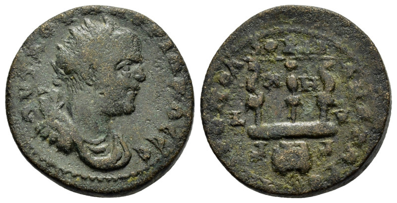 CILICIA. Anazarbos. Valerian I (253-260). Ae.

Obv : AVT K OVAΛEPIANOC CE.
Radia...