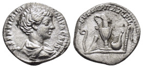 CARACALLA.(197-217).Rome.Denarius.

Weight : 2.5 gr
Diameter : 17 mm