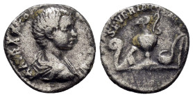 CARACALLA.(197-217).Rome.Denarius.

Weight : 2.5 gr
Diameter : 17 mm