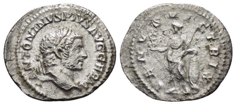 CARACALLA.(197-217).Rome.Denarius.

Weight : 1.8 gr
Diameter : 20 mm