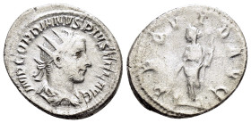 GORDIAN III.(238-244).Rome.Antoninianus.

Weight : 4.1 gr
Diameter : 22 mm