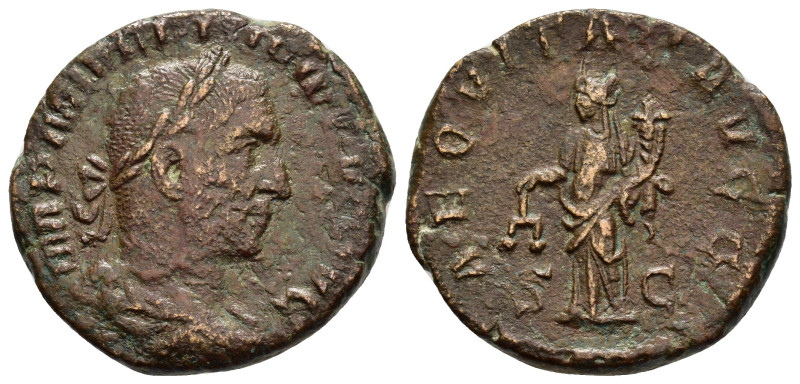 PHILIP I THE ARAB (244–249). Sestertius. Rome.

Weight : 14.7 gr
Diameter :28 mm...