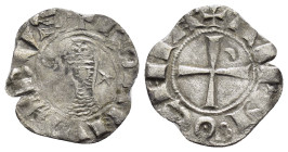 CRUSADERS.Antioch.Bohemund III.(1162-1201).BI Denier.

Obv : +BOAMVNDVS.
Profile bust with crescent left and star right.

Rev : +ANTIOCHIA.
Small cros...