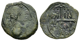 CRUSADERS.Antioch.Tancred.(1101-1112).Follis.

Weight : 3.6 gr
Diameter : 22 mm
