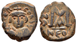 ARAB-BYZANTINE. Early Caliphate (636-660). Imitation of a Follis of Heraclius (610-641).

Weight : 6.1 gr
Diameter : 20 mm