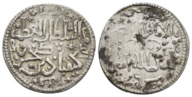 ISLAMIC.Seljuq of Rum.Kayqubad I.(1220-1237).Siwas.Dirhem.

Weight : 2.8 gr
Diameter : 20 mm