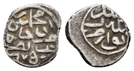 OTTOMAN EMPIRE.Mehmed II.2nd Reign 1451-1481 AD.Edirne mint.886 AH.AR Akce

Weight : 0.9 gr
Diameter : 10 mm