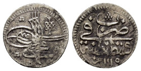OTTOMAN EMPIRE. Ahmed III (AH 1115-1143 / AD 1703-1730). 1 Para.

Weight : 0.56 gr
Diameter : 14 mm