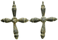 BYZANTINE EMPIRE.Cross.(8th-10th century).Ae.

Weight : 29.8 gr
Diameter : 65 mm