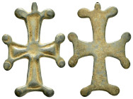 BYZANTINE EMPIRE.Cross.(8th-10th century).Ae.

Weight : 8.6 gr
Diameter : 47 mm