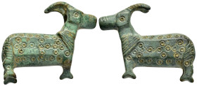 ANCIENT ISLAMIC BRONZE LOCK.(11th-12th century).Ae.

Weight : 18.01 gr
Diameter : 37 mm